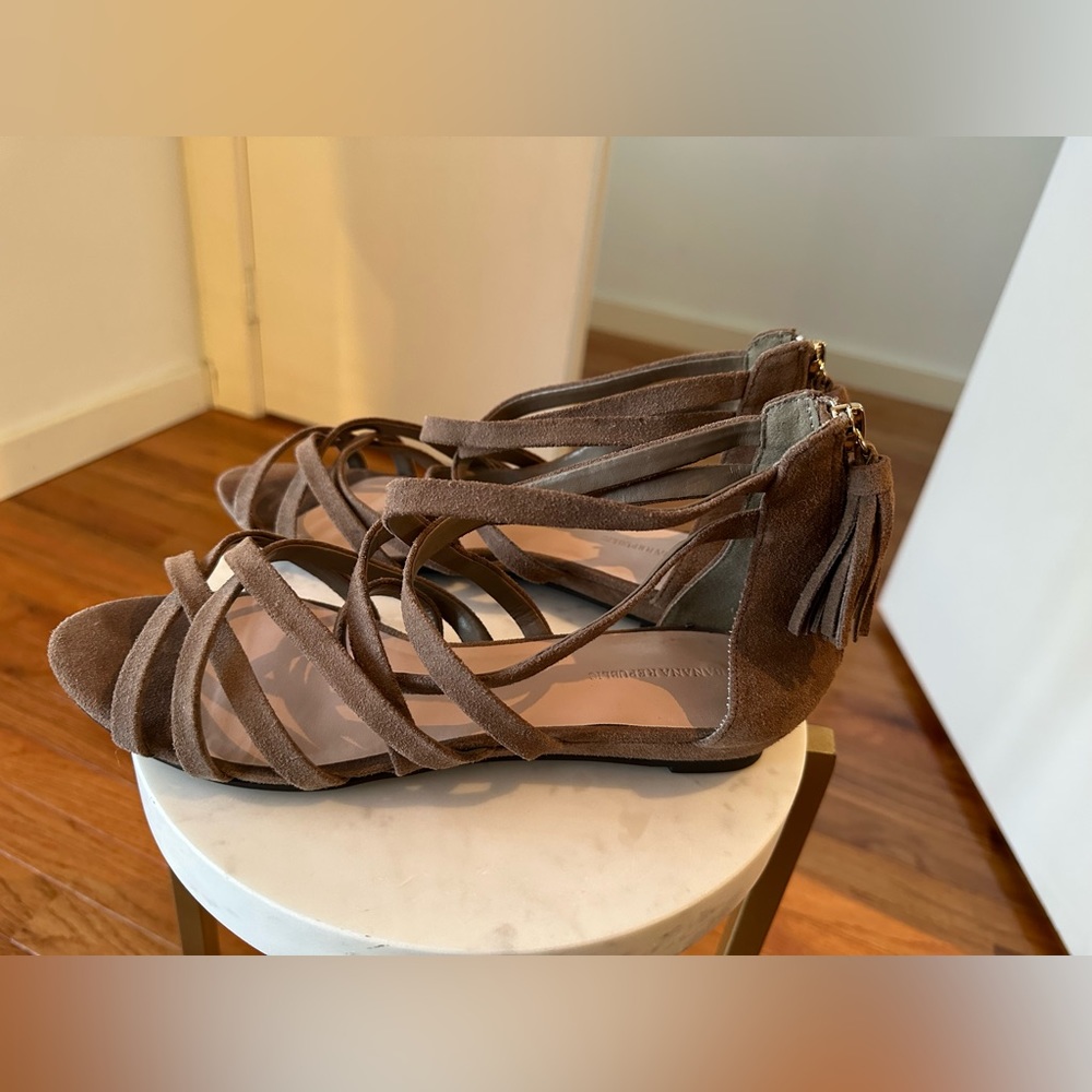 Banana Republic Real Suede Sandals, Size 10